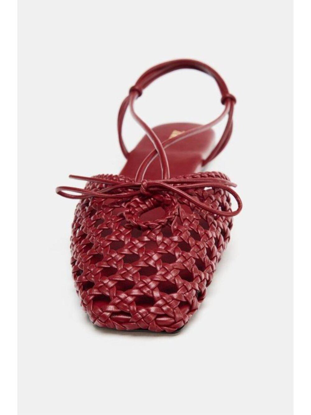 ZARA WOVEN SLINGBACK FISHERMAN SANDALS - Picture 6 of 7